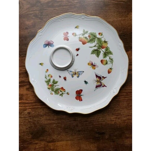 ARDALT LENWILE China Cup & Plate Luncheon Snack Set Vintage Japan Butterfly Gold - Picture 9 of 10